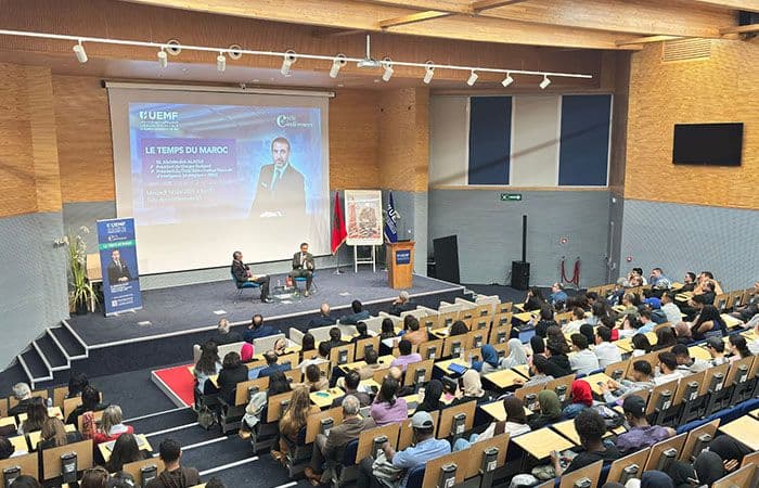 Lecture stratégique de l'intelligence marocaine : Moulay Abdelmalek Alaoui en conférence à l’UEMF
