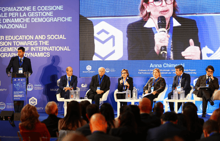 Participation du Pr. Mostapha Bousmina au Colloque International à Rome : formation et cohésion sociale