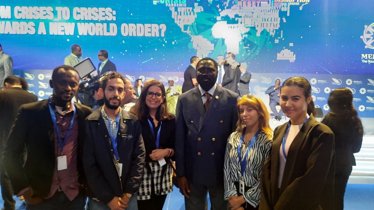 Visite des étudiants du Master "International Business" à la 14ème édition du Forum MEDays