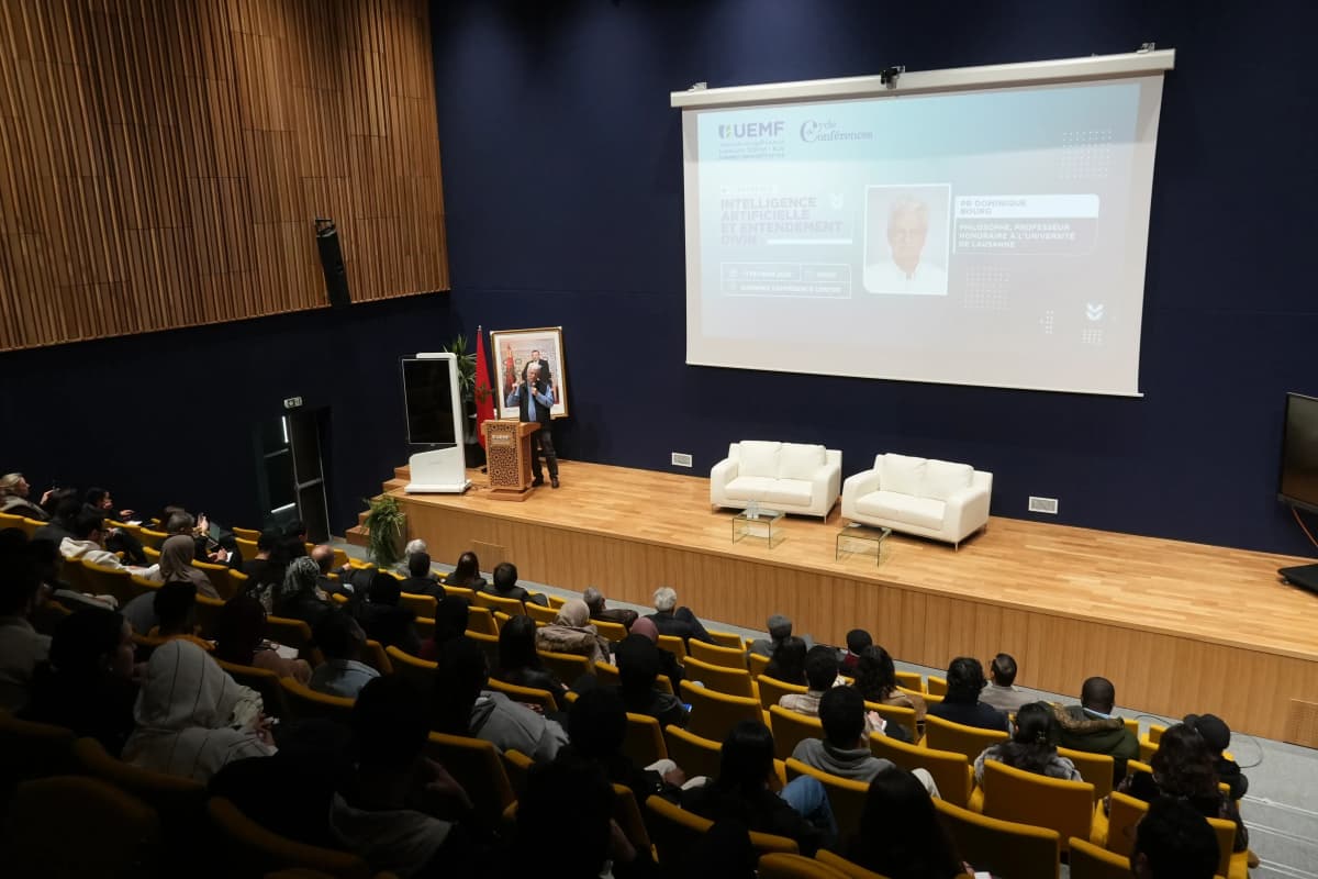 Intelligence Artificielle et entendement divin : conférence du Pr. Dominique Bourg