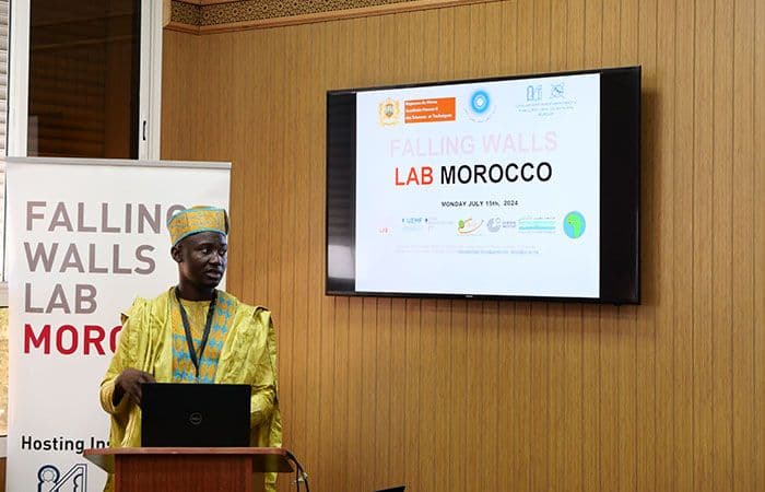 Participation distinguée au Falling Walls Lab Morocco