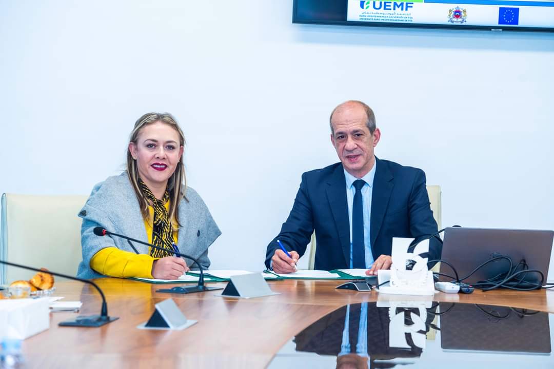 La Universidad Euromed de Fez (UEMF) firma un Memorando de Entendimiento con la Universidad Mango América de México
