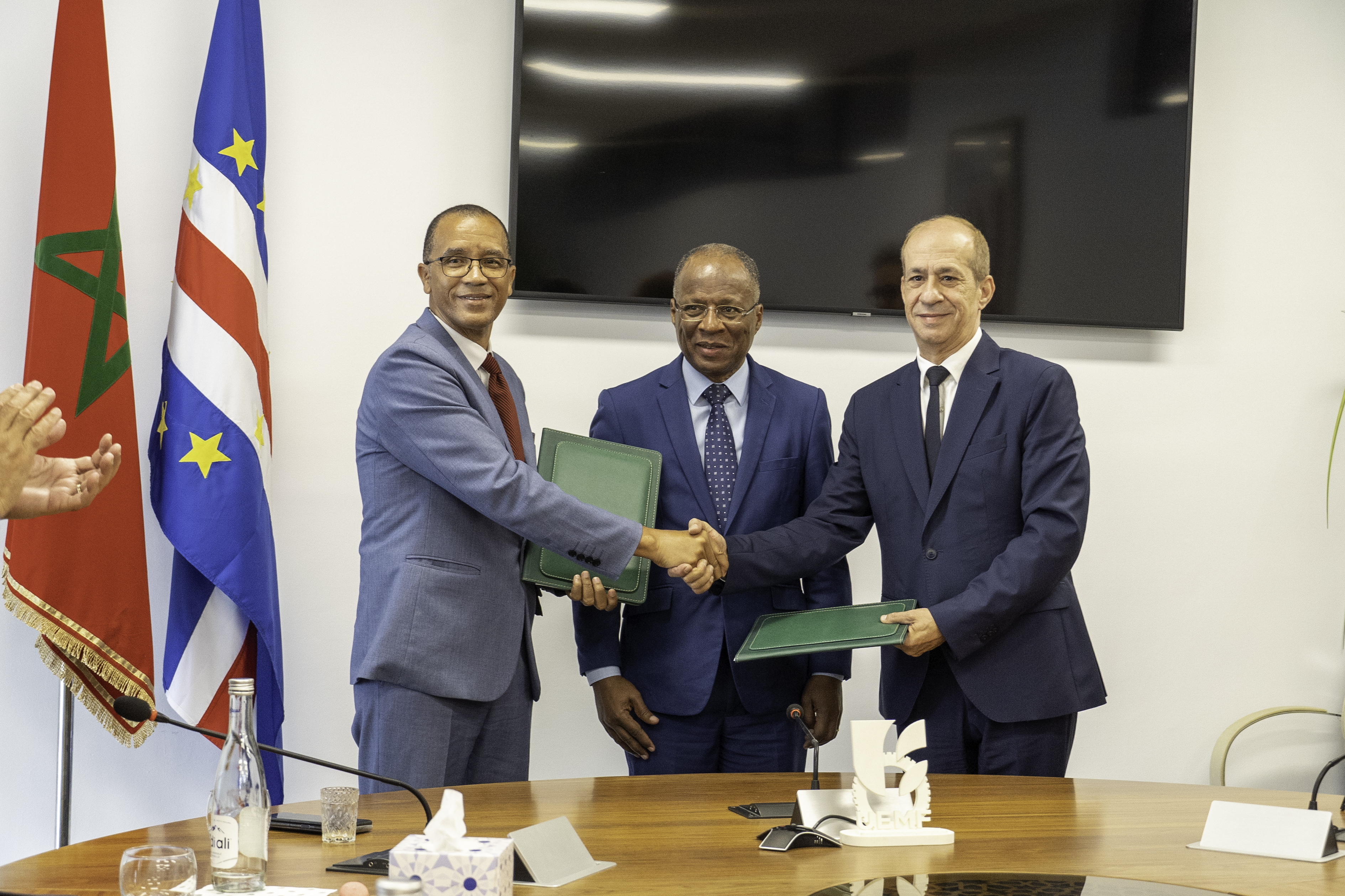 Visite à l’Universite Euromed de Fès de son excellence monsieur José Ulisses Correla E Silva, premier ministre de la république du Cap-Vert accompagné d’une délégation de haut niveau