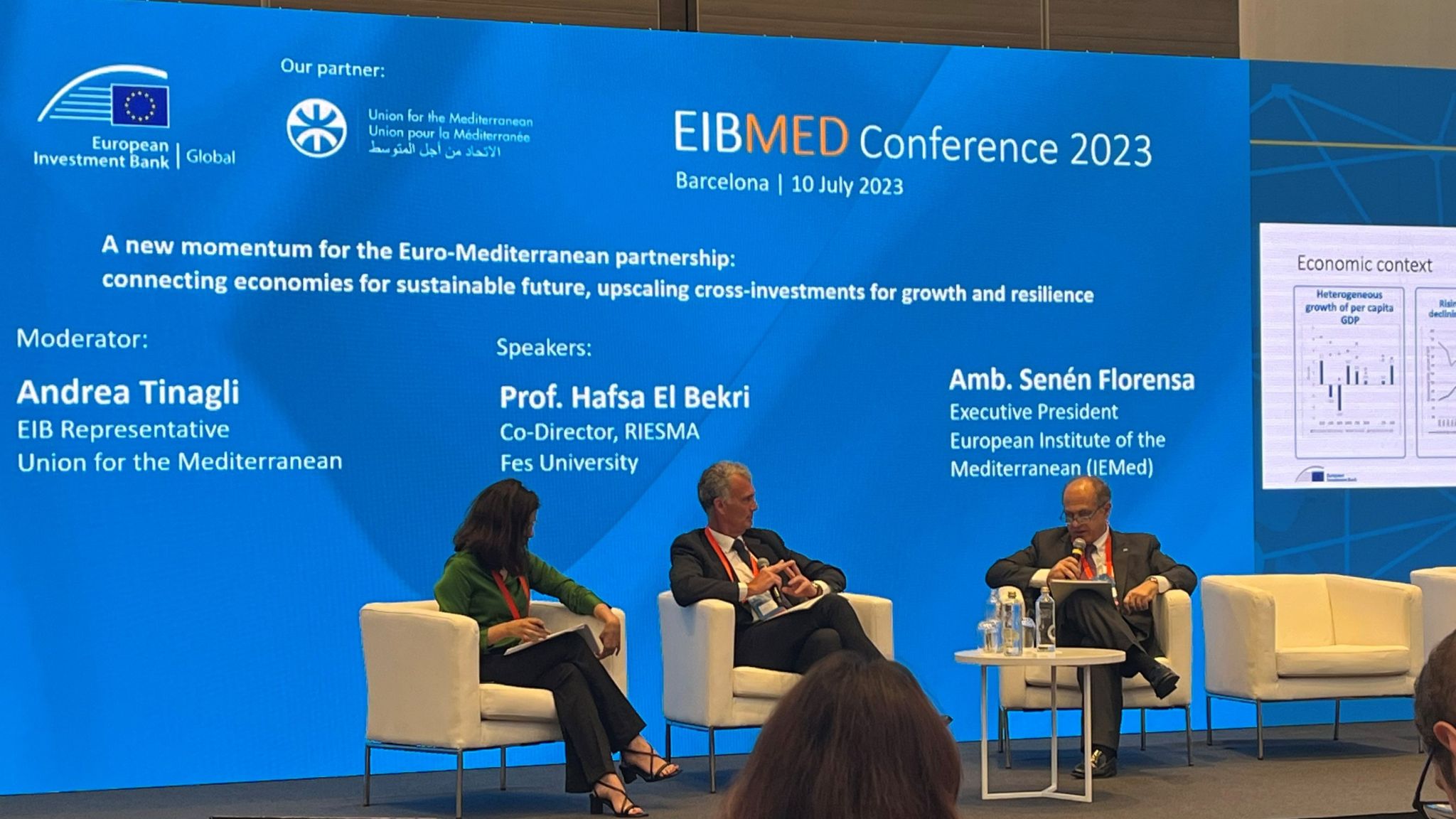 Euromed University presents in Barcelona during the EIBMED 2023 edition conference