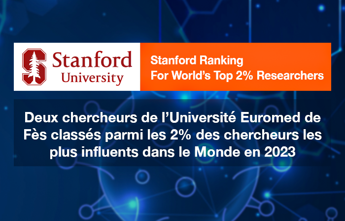 Clasificación de Stanford para el 2% de los mejores investigadores del mundo