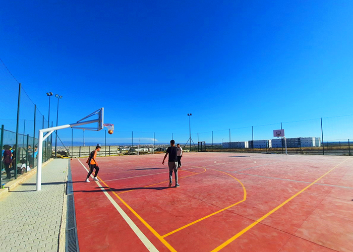 terrain de basketball UEMF
